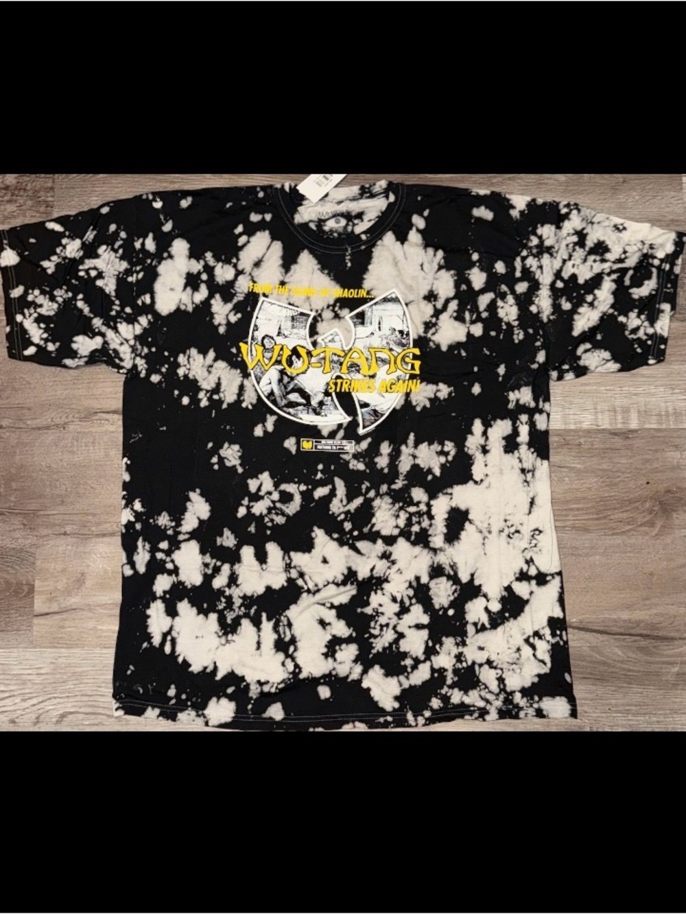 NWT Men's Tie Dye Wu-Tang Shirt Size XL